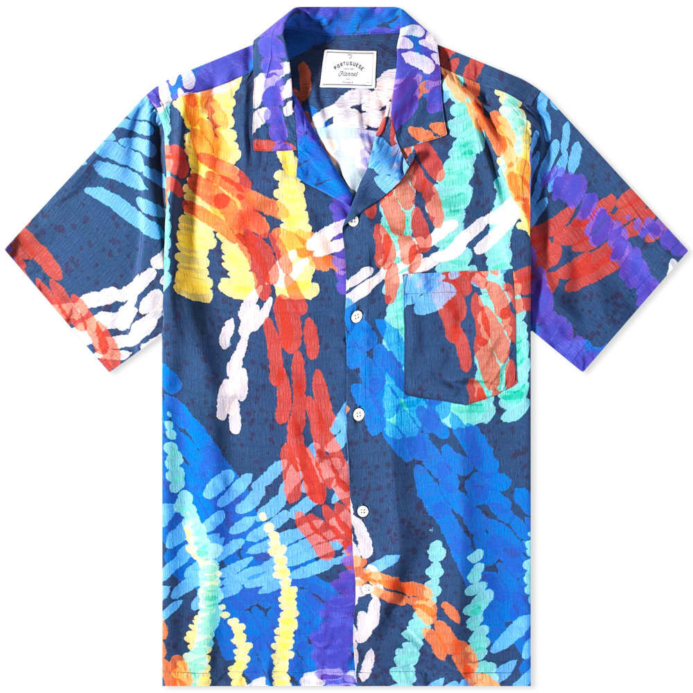 Рубашка Portuguese Flannel Coral Reef Vacation Shirt SS23-0009BMLT | Blue & Multi фото 1