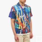 Рубашка Portuguese Flannel Coral Reef Vacation Shirt SS23-0009BMLT | Blue & Multi фото 3