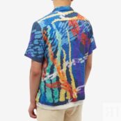 Рубашка Portuguese Flannel Coral Reef Vacation Shirt SS23-0009BMLT | Blue & Multi фото 4