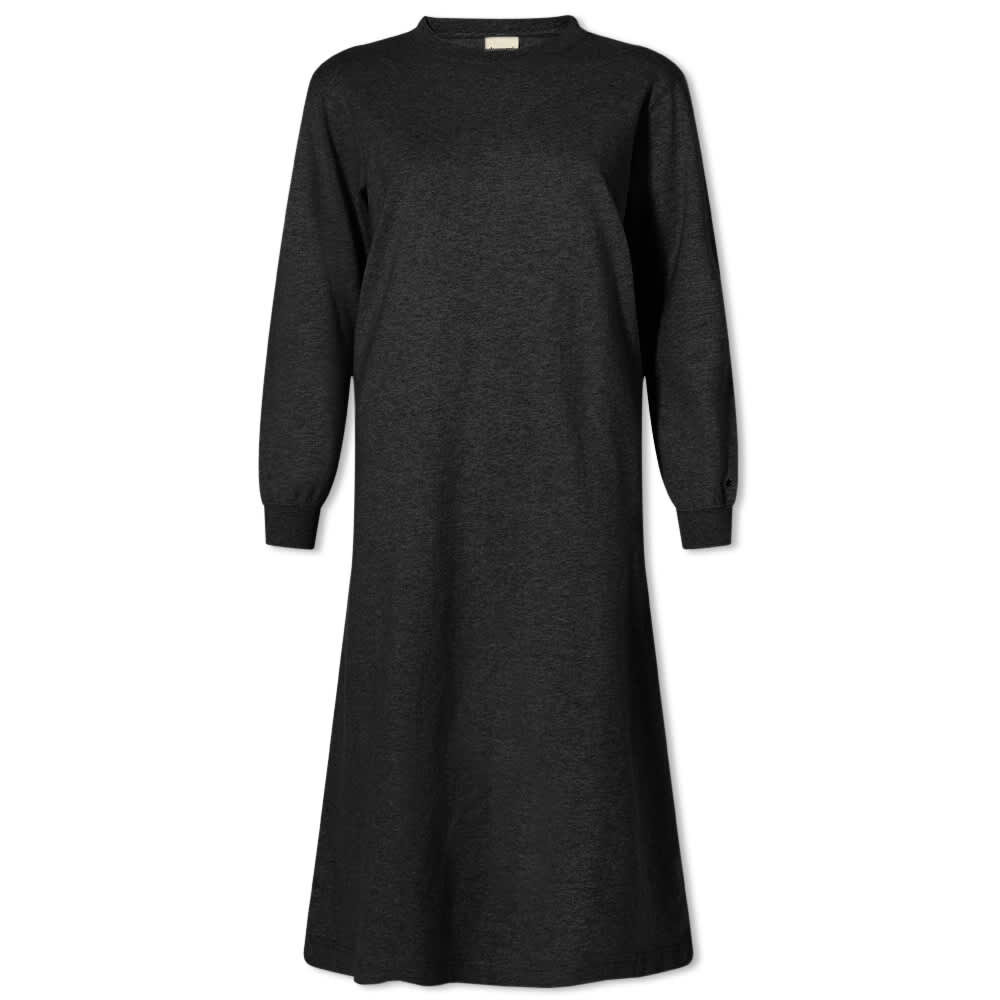 Платье Snow Peak Recycled Cotton Long Sleeve Heavy Dress SW-22AW401-BK | Black фото 1