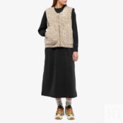 Платье Snow Peak Recycled Cotton Long Sleeve Heavy Dress SW-22AW401-BK | Black фото 4