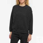 Толстовка Snow Peak Recycled Cotton Crew Neck Sweat SW-22SU401-BK | Black фото 2