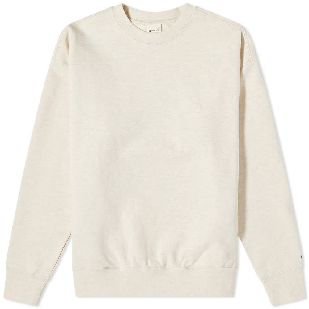 Толстовка Snow Peak Recycled Cotton Sweat SW-22SU401-OM | Oatmeal фото 1