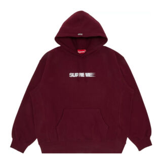 Толстовка Supreme Motion Logo Hooded, бургунди