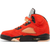 Кроссовки Air Jordan 5 Retro 'Dunk on Mars', красный/черный DD9336 800 | Red фото 3