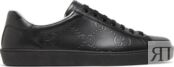 Кроссовки Gucci Ace GG Embossed - Black, черный 625787 1XK10 1000 | GG Embossed - Black фото 1