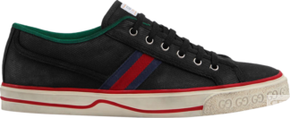 Кроссовки Gucci Tennis 1977 Black Cotton, черный