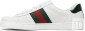 Кроссовки Gucci Ace Embroidered Snake, белый 456230 A38G0 9064 | Snake фото 3