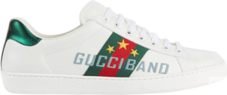 Кроссовки Gucci Ace Gucci Band, белый