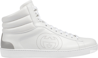 Кроссовки Gucci Ace High White, белый