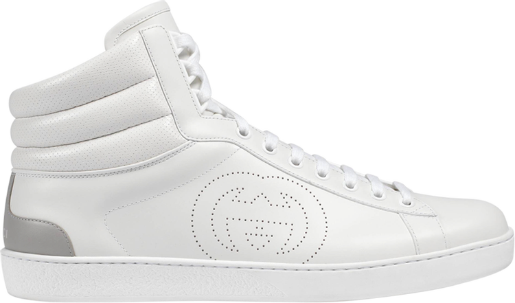 Кроссовки Gucci Ace High White, белый 625672 1XG10 9110 | White фото 1