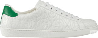 Кроссовки Gucci Ace G Rhombus - White, белый