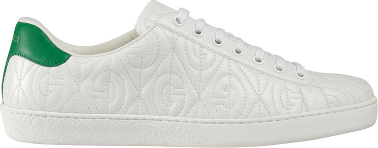 Кроссовки Gucci Ace G Rhombus - White, белый 598833 0R0A0 9063 | Rhombus - White фото 1