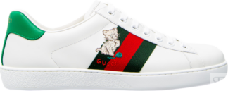 Кроссовки Gucci Ace Kitten, белый