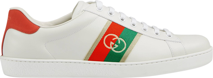 Кроссовки Gucci Ace Interlocking G - White, белый 644749 1XGM0 9063 | Interlocking G - White фото 1