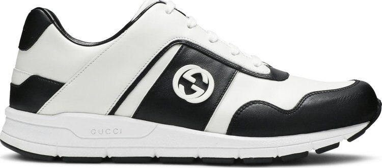 Кроссовки Gucci GG Low Black White, черный 426185 AYO10 1063 | Black White фото 1