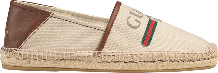 Кроссовки Gucci Logo Espadrille Brown, коричневый 523203 9SJ10 9075 | Brown фото 1