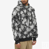 Толстовка thisisneverthat Jacquard Flower Hoody TN221TSWHO05-BK | Black фото 2