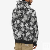 Толстовка thisisneverthat Jacquard Flower Hoody TN221TSWHO05-BK | Black фото 3