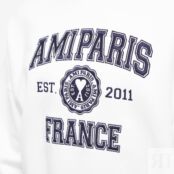 Толстовка AMI Paris Varsity Logo Crew Sweat