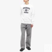 Толстовка AMI Paris Varsity Logo Crew Sweat