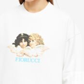 Джемпер Fiorucci Classic Angel Crew Sweat W16SCNS3HWH | White фото 4