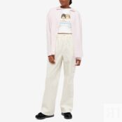 Футболка Fiorucci Classic Angel Crop Tee W16TCRT1CWH | White фото 5