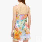 Платье Fiorucci Fruity Balconette Mini Dress W16VFBD1CML | Pink фото 3