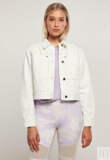 Джинсовая куртка Urban Classics, белый