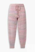 Трикотажные спортивные брюки Olvera в полоску LOVESHACKFANCY, розовый