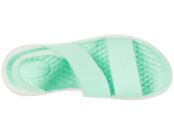 Сандалии Crocs, LiteRide Stretch Sandal 9335461 | Neo Mint/Almost White фото 2