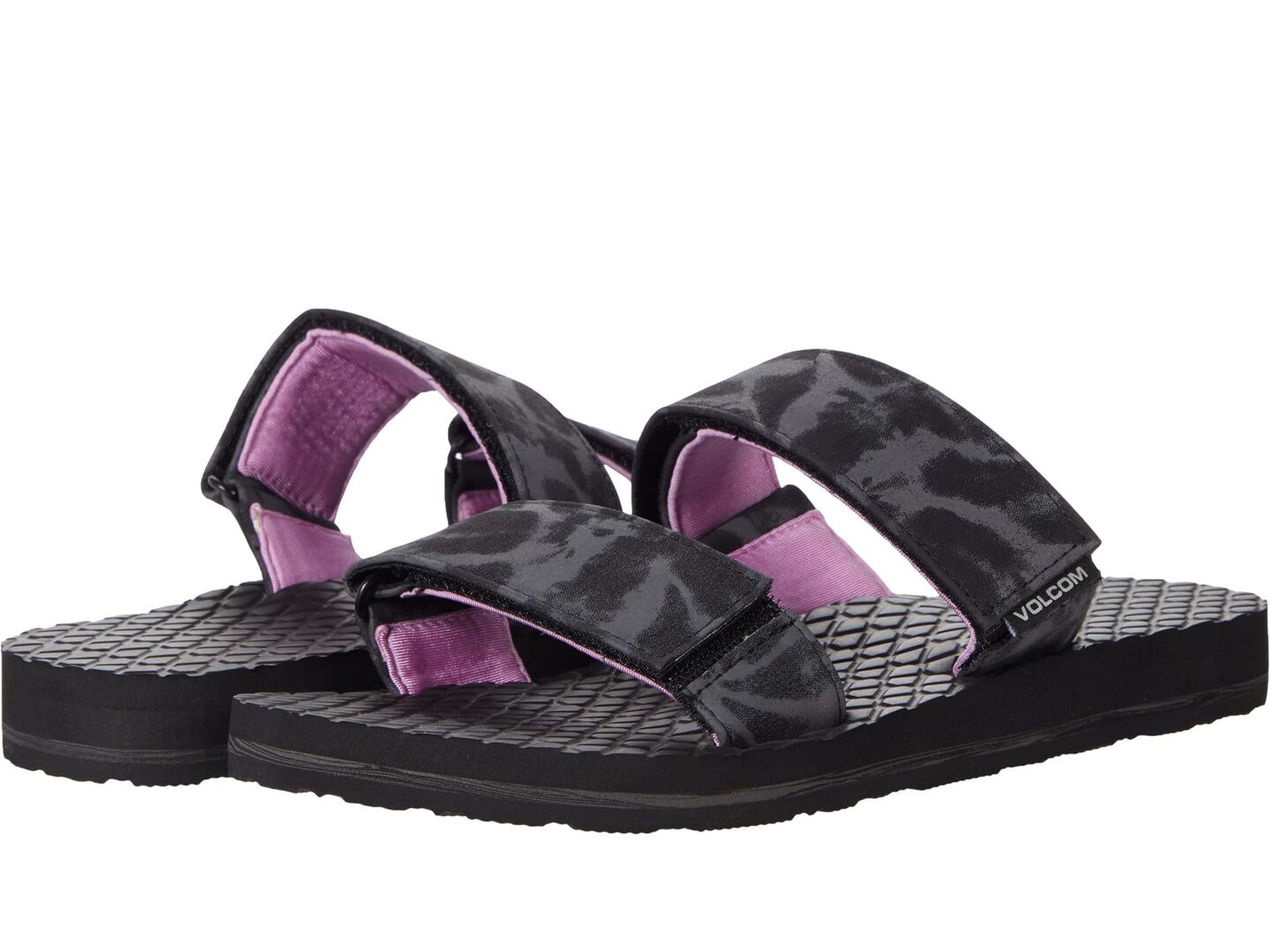 Шлепанцы Volcom, Eco Recliner Slide 9479022 | Blackout фото 1