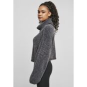 Толстовка Urban Classics Turtleneck Chenille, серый