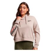 Худи Superdry Sportswear Logo Boxy, бежевый 140140945 | Beige фото 1