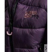 Куртка Superdry Sports Puffer, фиолетовый