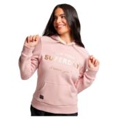 Худи Superdry Luxe Metallic Logo, розовый 140140805 | Pink фото 1