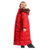 Куртка Superdry Everest Longline Puffer, красный