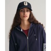 Толстовка Gant Rel Shield Full Zip, синий