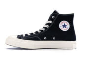 Chuck Taylor All-Star 70s Hi Comme des Garcons PLAY Black Кеды Converse PLAYHIGH фото 4