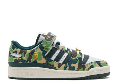 BAPE 84 30th Anniversary Green Низкие кроссовки Adidas ID4771 фото 1