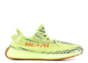 Yeezy Boost 350 V2 'Semi Frozen Yellow' (2018) Низкие кроссовки Adidas B37572 фото 1