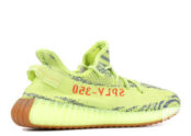 Yeezy Boost 350 V2 'Semi Frozen Yellow' (2018) Низкие кроссовки Adidas B37572 фото 3