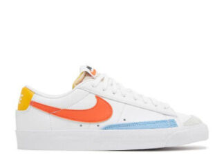 White Orange Низкие кроссовки Nike