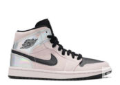 WMNS 1 Mid Dirty Powder Iridescent (2020) Высокие кроссовки Air Jordan BQ6472602 фото 1