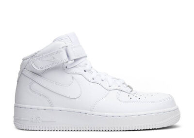 07 Leather Triple White Высокие кроссовки Nike 366731100 фото 1