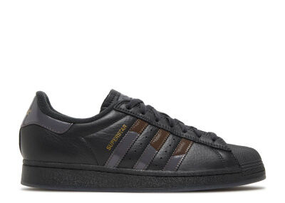 Dime X Superstar ADV Carbon Brown Низкие кроссовки Adidas FZ6003 фото 1