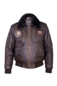 Кожаная куртка Hawk Vintage