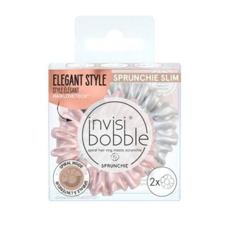 Sprunchie Slim Bella Chrome Резинка-браслет для волос Invisibobble