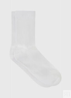 Базовые носки в рубчик, Белый O`Stin
