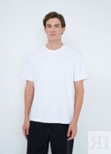 Базовая футболка из плотного хлопка, Белый O`Stin